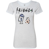 T-Shirts Heather White / Small Droid Friends Women's Triblend T-Shirt