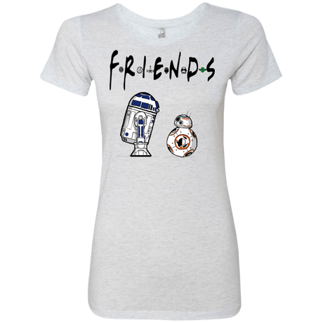 T-Shirts Heather White / Small Droid Friends Women's Triblend T-Shirt