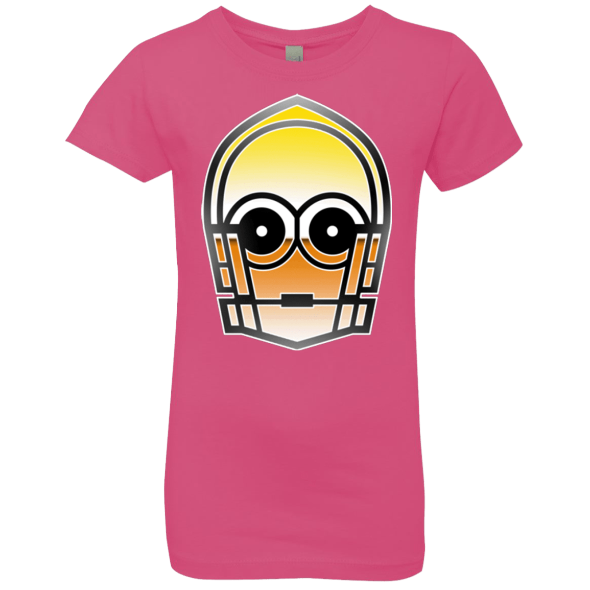 T-Shirts Hot Pink / YXS Droid Girls Premium T-Shirt