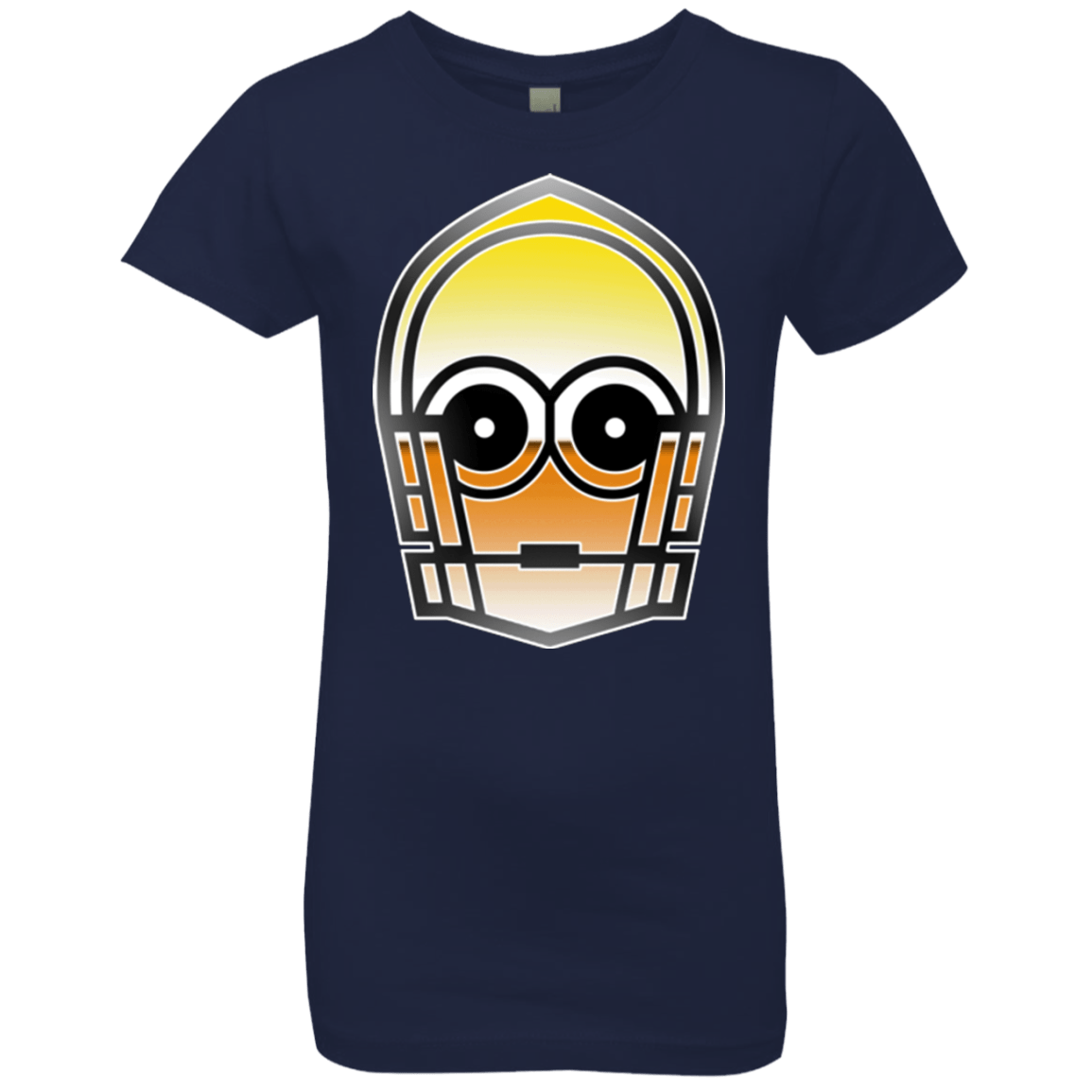 T-Shirts Midnight Navy / YXS Droid Girls Premium T-Shirt