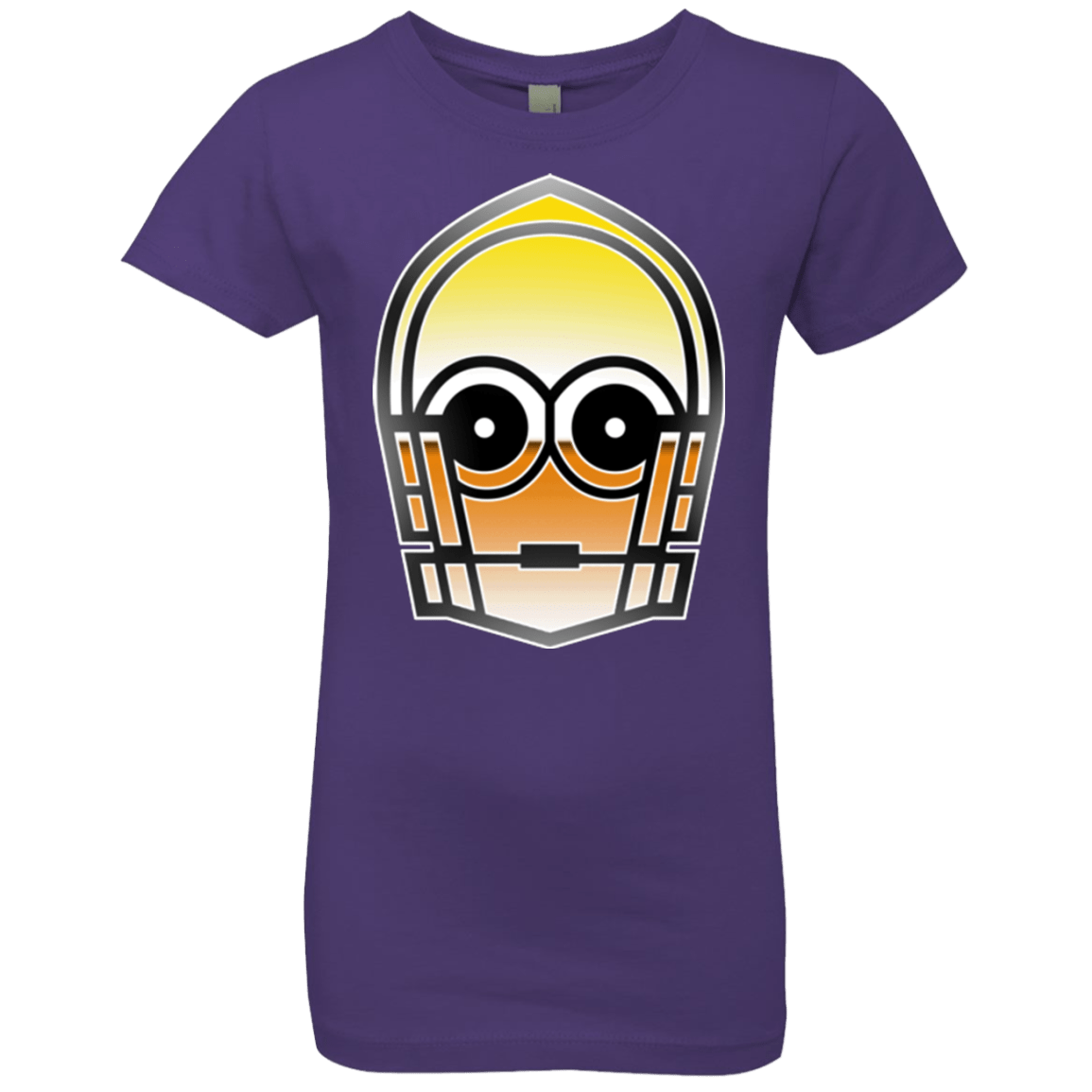 T-Shirts Purple Rush / YXS Droid Girls Premium T-Shirt