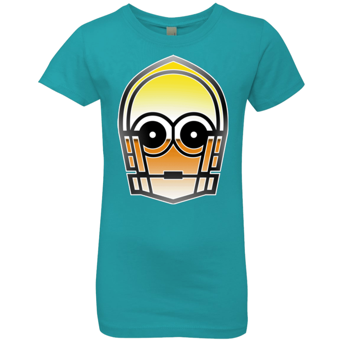 T-Shirts Tahiti Blue / YXS Droid Girls Premium T-Shirt