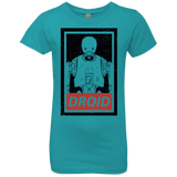 T-Shirts Tahiti Blue / YXS Droid Girls Premium T-Shirt