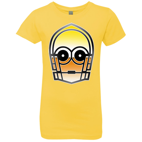 T-Shirts Vibrant Yellow / YXS Droid Girls Premium T-Shirt