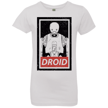 T-Shirts White / YXS Droid Girls Premium T-Shirt