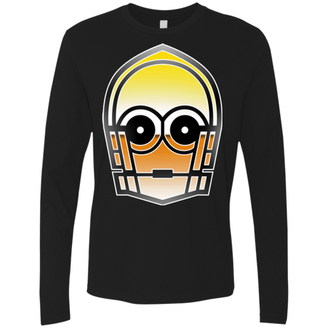 T-Shirts Black / Small Droid Men's Premium Long Sleeve