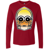 T-Shirts Cardinal / Small Droid Men's Premium Long Sleeve