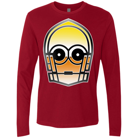 T-Shirts Cardinal / Small Droid Men's Premium Long Sleeve