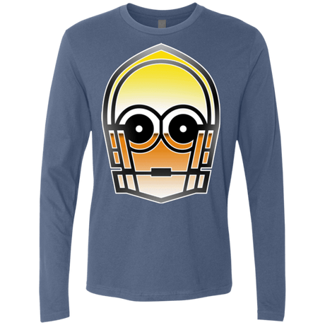 T-Shirts Indigo / Small Droid Men's Premium Long Sleeve