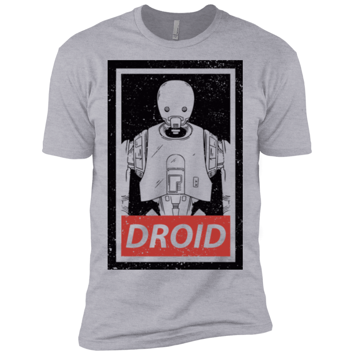 T-Shirts Heather Grey / X-Small Droid Men's Premium T-Shirt