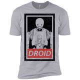 T-Shirts Heather Grey / X-Small Droid Men's Premium T-Shirt