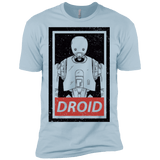 T-Shirts Light Blue / X-Small Droid Men's Premium T-Shirt