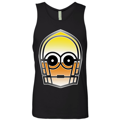 T-Shirts Black / Small Droid Men's Premium Tank Top