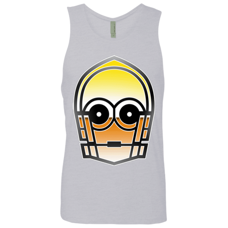 T-Shirts Heather Grey / Small Droid Men's Premium Tank Top