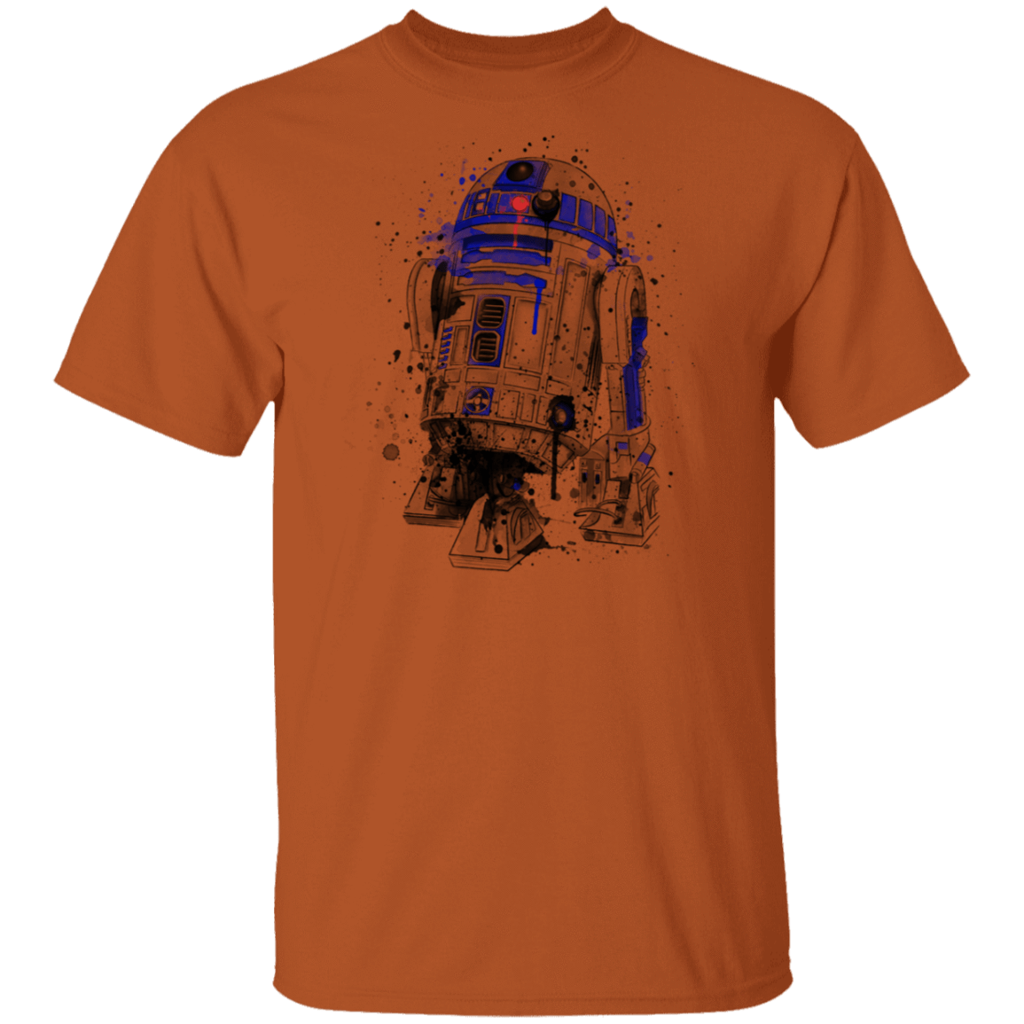 T-Shirts Texas Orange / S Droid Watercolor T-Shirt