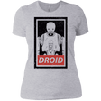 T-Shirts Heather Grey / X-Small Droid Women's Premium T-Shirt