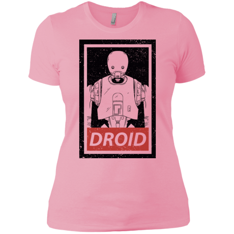 T-Shirts Light Pink / X-Small Droid Women's Premium T-Shirt