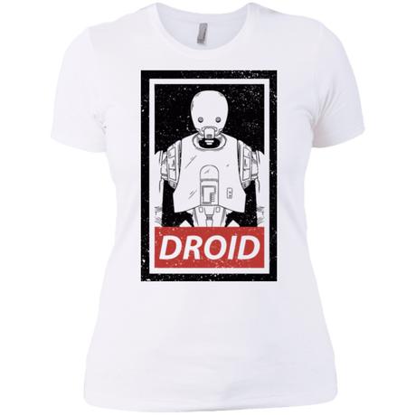 T-Shirts White / X-Small Droid Women's Premium T-Shirt