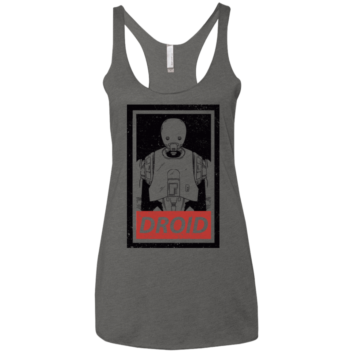 T-Shirts Premium Heather / X-Small Droid Women's Triblend Racerback Tank