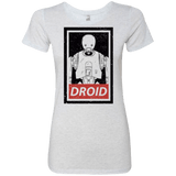 T-Shirts Heather White / Small Droid Women's Triblend T-Shirt