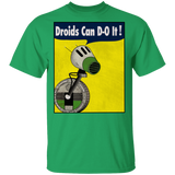 T-Shirts Irish Green / S Droids Can D-O It T-Shirt