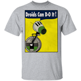 T-Shirts Sport Grey / S Droids Can D-O It T-Shirt