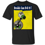 T-Shirts Black / YXS Droids Can D-O It Youth T-Shirt