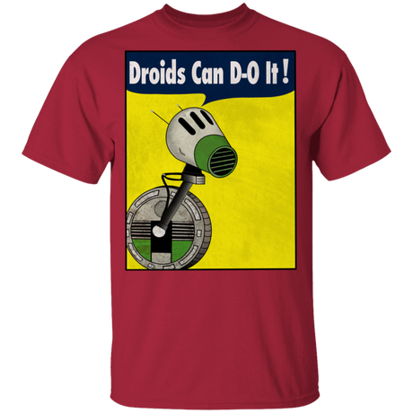 T-Shirts Cardinal / YXS Droids Can D-O It Youth T-Shirt