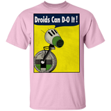 T-Shirts Light Pink / YXS Droids Can D-O It Youth T-Shirt