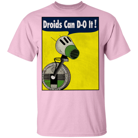 T-Shirts Light Pink / YXS Droids Can D-O It Youth T-Shirt