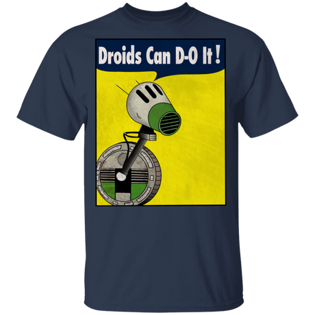T-Shirts Navy / YXS Droids Can D-O It Youth T-Shirt