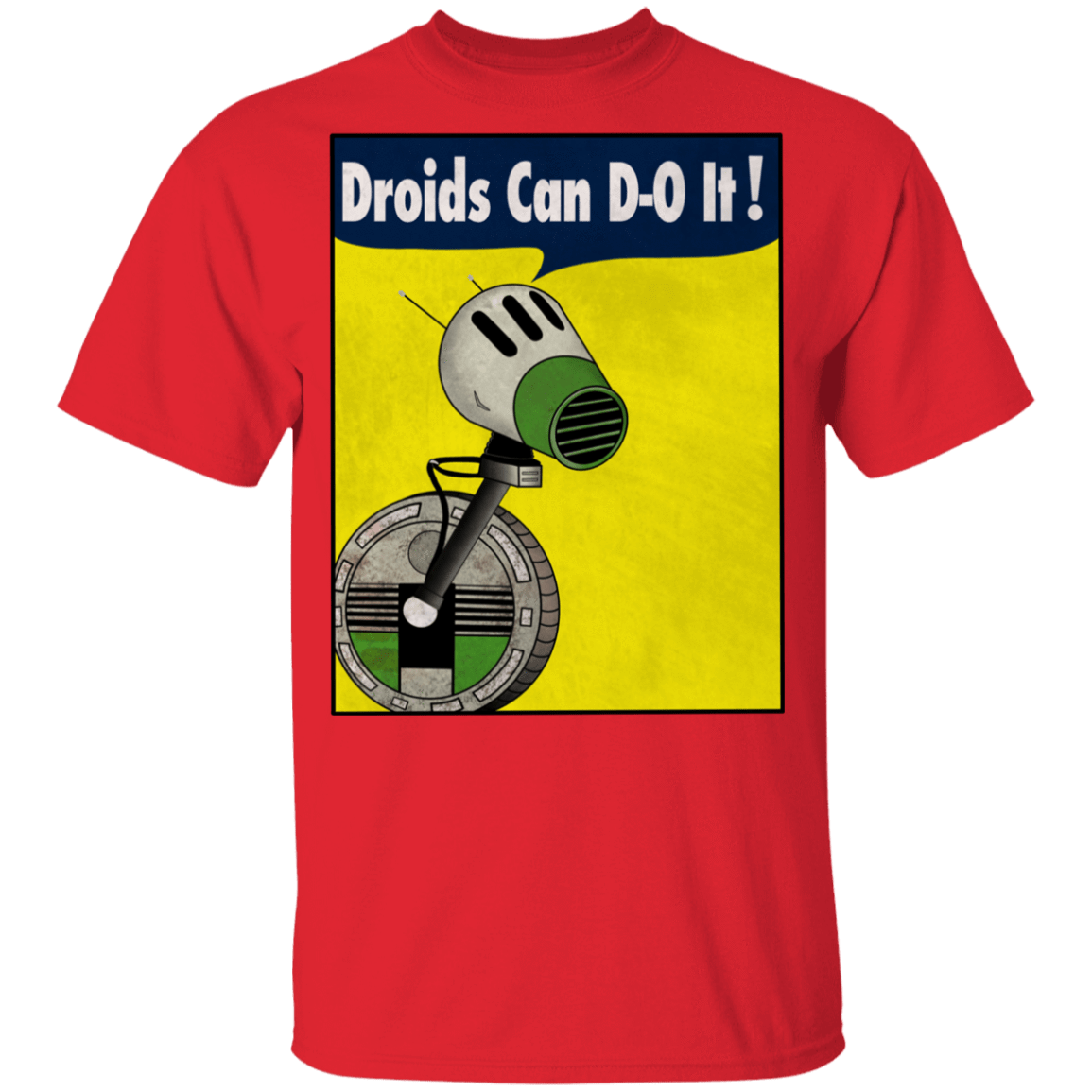 T-Shirts Red / YXS Droids Can D-O It Youth T-Shirt