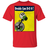 T-Shirts Red / YXS Droids Can D-O It Youth T-Shirt