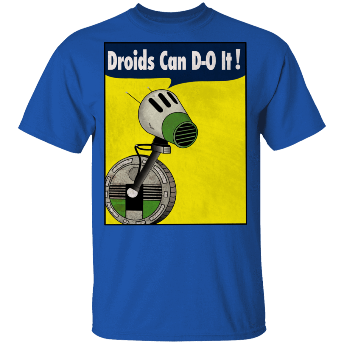 T-Shirts Royal / YXS Droids Can D-O It Youth T-Shirt