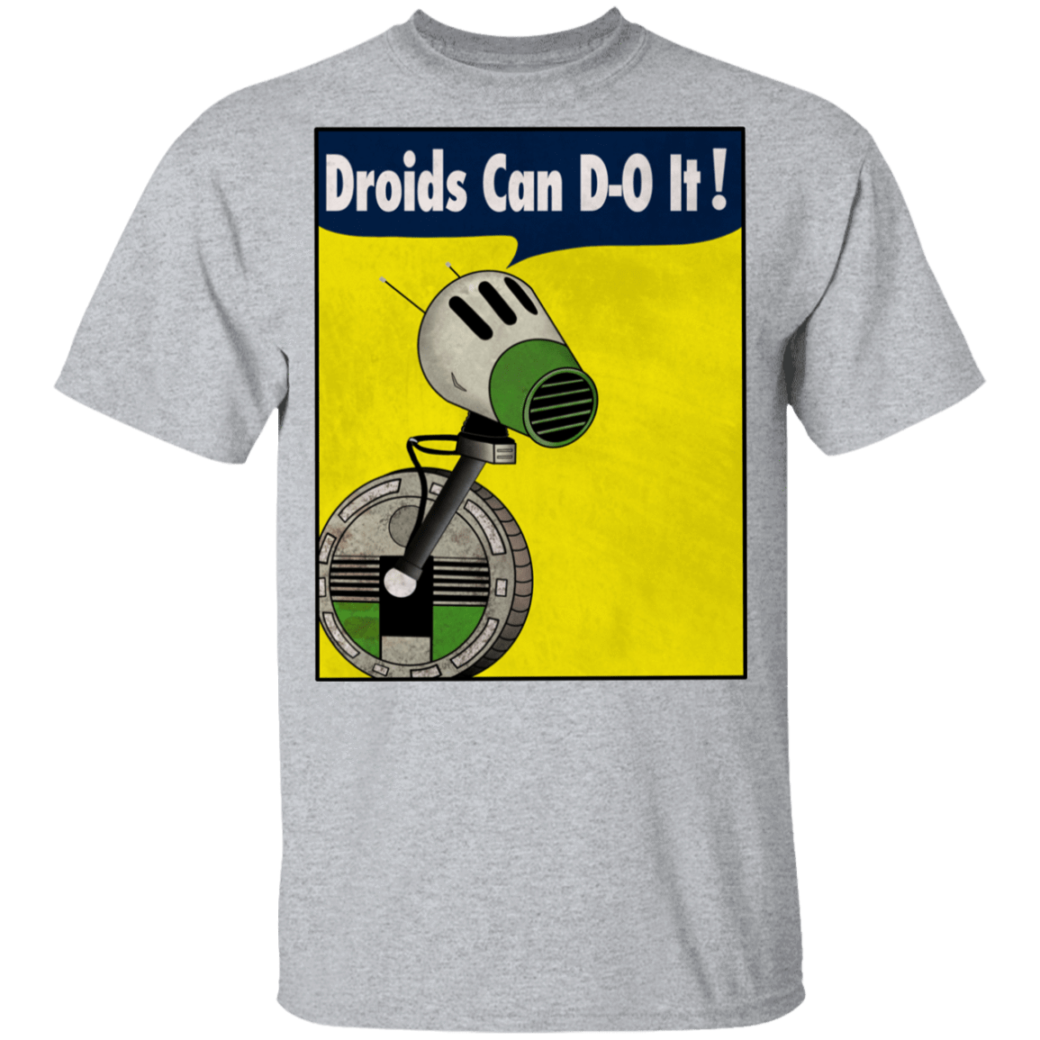 T-Shirts Sport Grey / YXS Droids Can D-O It Youth T-Shirt