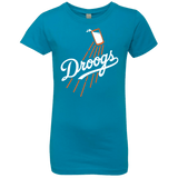 T-Shirts Turquoise / YXS Droogs Girls Premium T-Shirt