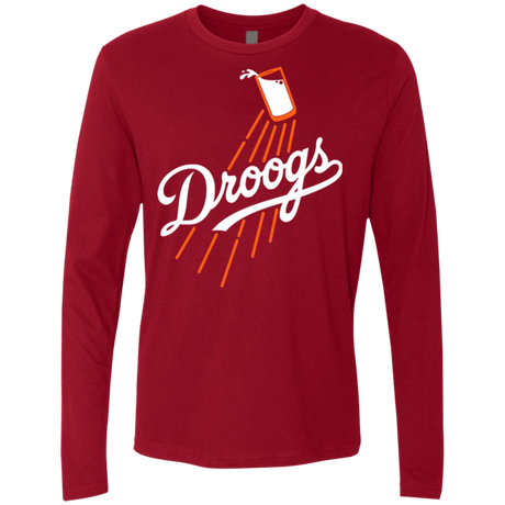 T-Shirts Cardinal / Small Droogs Men's Premium Long Sleeve