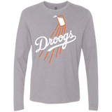 T-Shirts Heather Grey / Small Droogs Men's Premium Long Sleeve