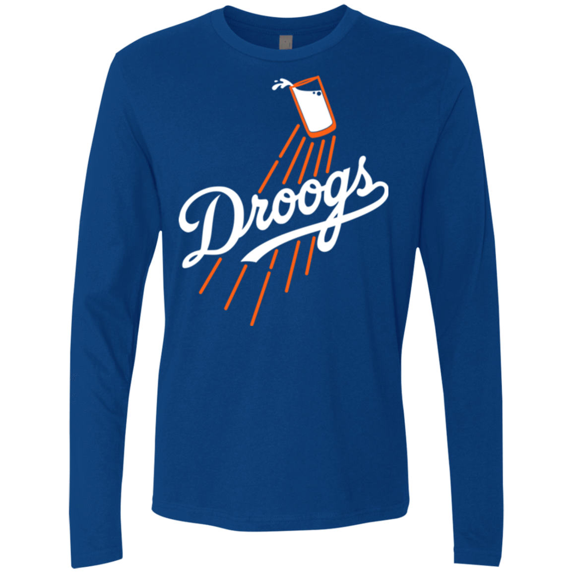 T-Shirts Royal / Small Droogs Men's Premium Long Sleeve