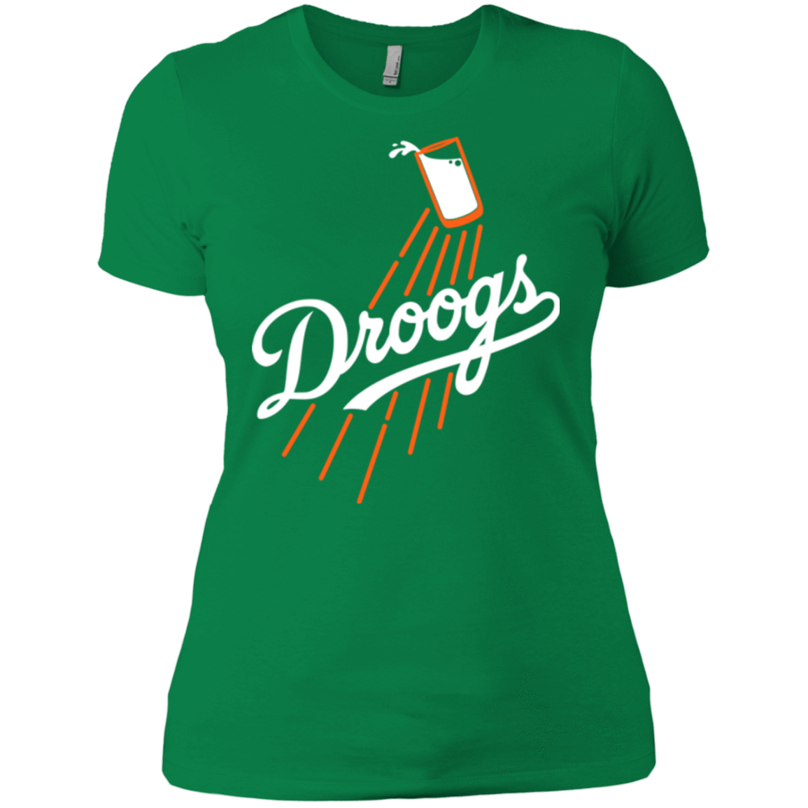 T-Shirts Kelly Green / X-Small Droogs Women's Premium T-Shirt