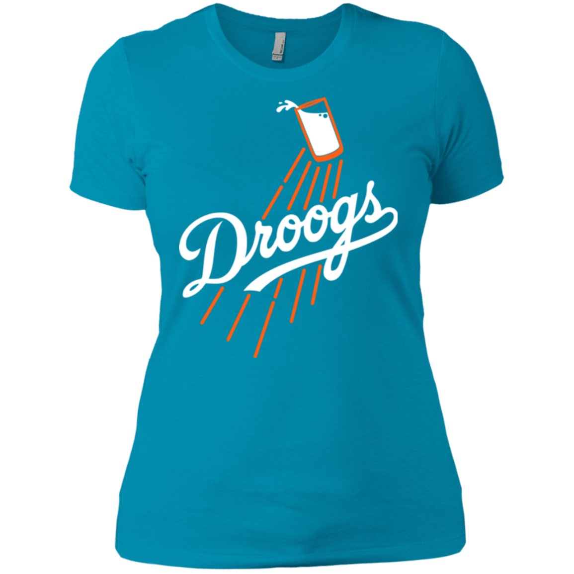 T-Shirts Turquoise / X-Small Droogs Women's Premium T-Shirt