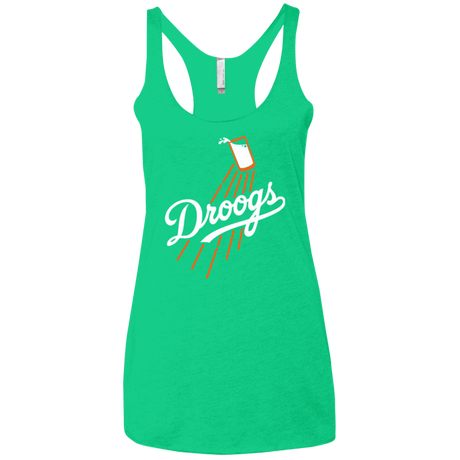 T-Shirts Envy / X-Small Droogs Women's Triblend Racerback Tank