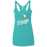 T-Shirts Tahiti Blue / X-Small Droogs Women's Triblend Racerback Tank