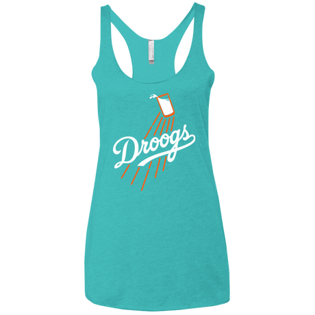 T-Shirts Tahiti Blue / X-Small Droogs Women's Triblend Racerback Tank