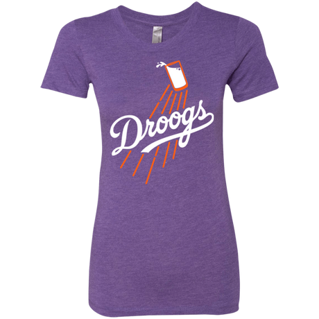 T-Shirts Purple Rush / Small Droogs Women's Triblend T-Shirt
