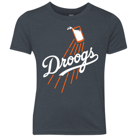 T-Shirts Vintage Navy / YXS Droogs Youth Triblend T-Shirt