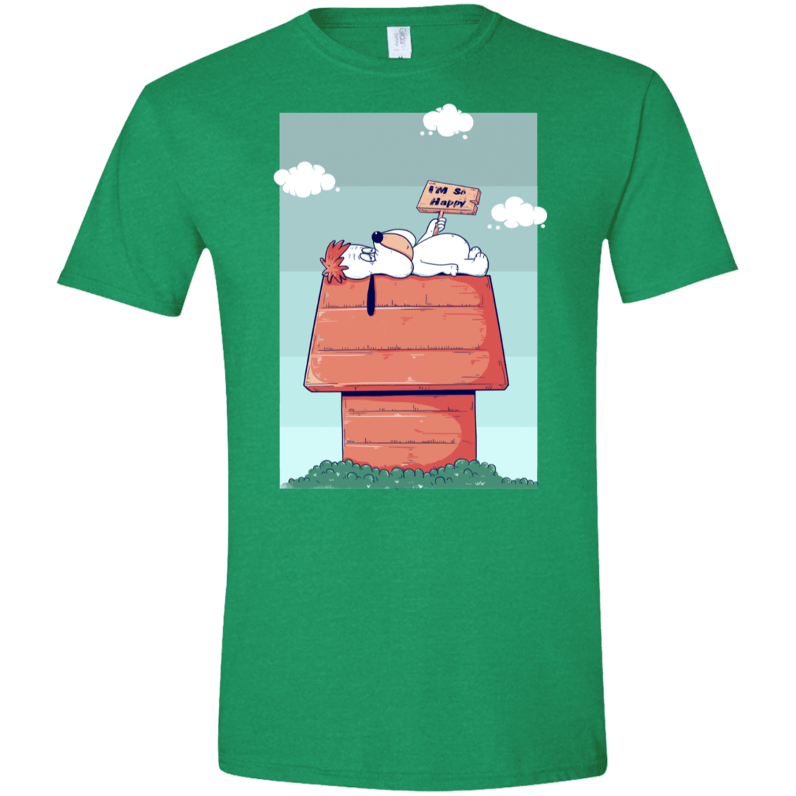 T-Shirts Heather Irish Green / S Droopy Men's Semi-Fitted Softstyle