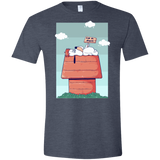 T-Shirts Heather Navy / S Droopy Men's Semi-Fitted Softstyle