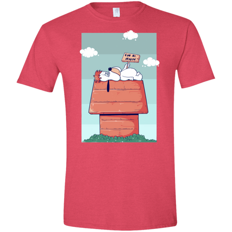 T-Shirts Heather Red / S Droopy Men's Semi-Fitted Softstyle