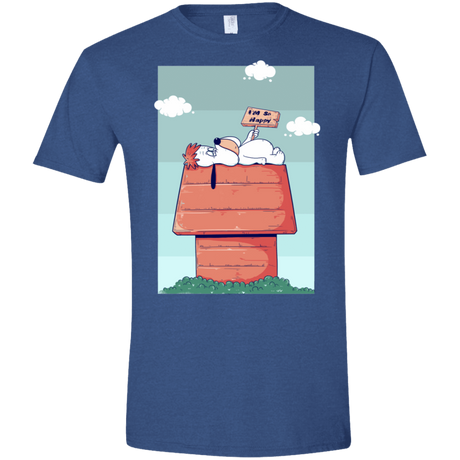 T-Shirts Heather Royal / X-Small Droopy Men's Semi-Fitted Softstyle